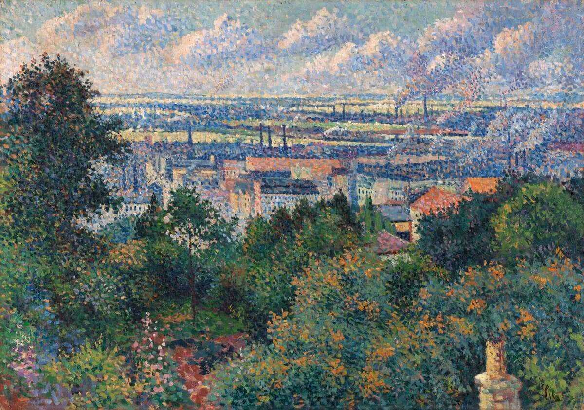 imatge de Paysage de Paris, vue de Montmartre